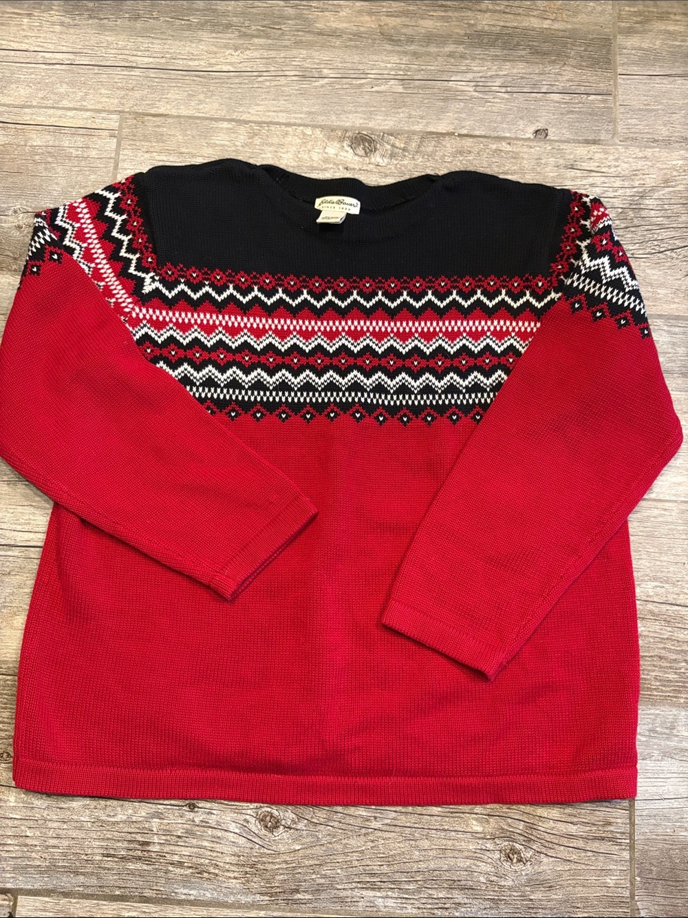 Eddie Bauer women’s  Knit Sweater size XL